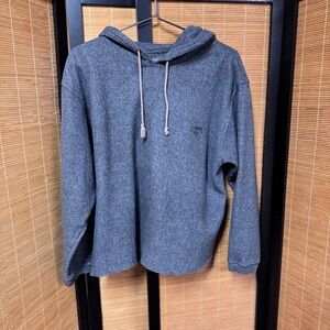 Vintage Bugle Boy TimberLine Trail Grey Fleece Hoodie - Medium